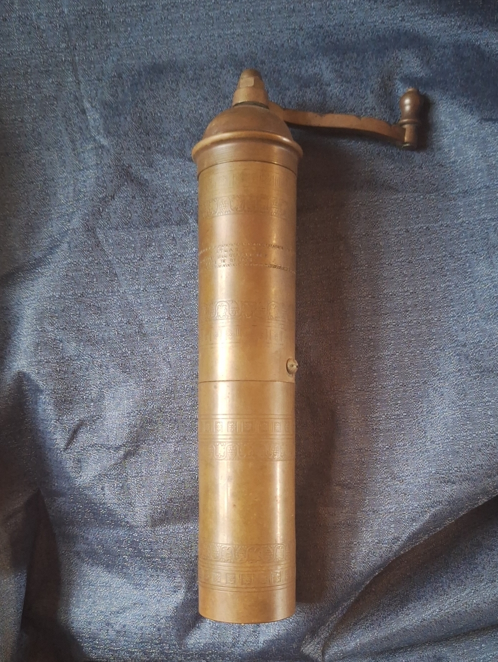 Vintage Brass Pepper Grinder